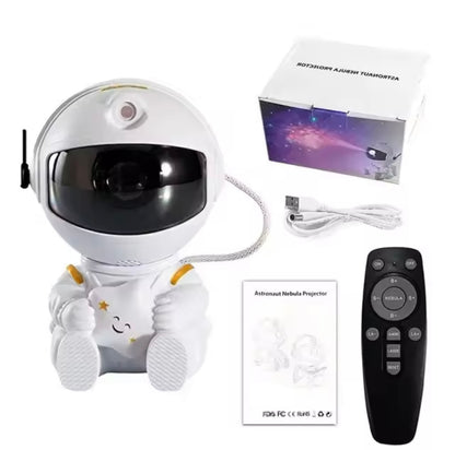 Space Astronaut Star Led Night Projector