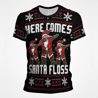 Christmas 3D Print T-shirt