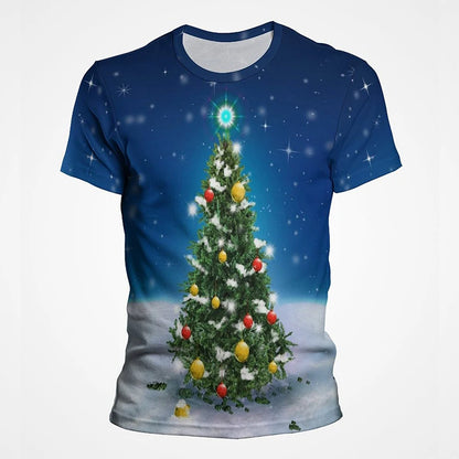 Christmas 3D Print T-shirt